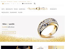 Tablet Screenshot of cleopatrajewelers.com